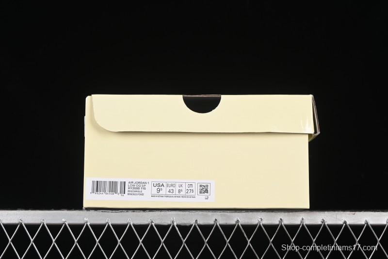 Nike Travis Scott x Fragment Design x Air Jordan 1 Low OG SP AJ1 Low-top Casual Sneakers - XY2688-115