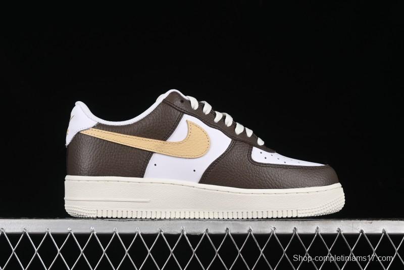 Nike Air Force 1 '07 Low Casual Sneakers with Full-Length Air Cushion - HM9656-001
