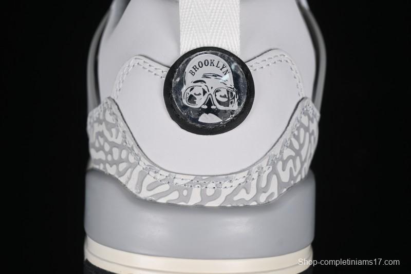 Nike Jordan Spizike Low AJ Hybrid Element All Black Crackle Color Casual Sneakers - HQ1191-011