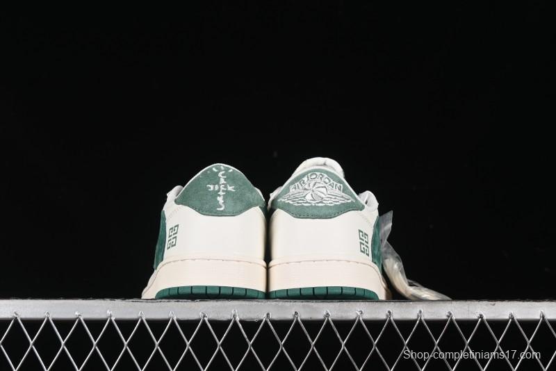 Nike Travis Scott x Fragment Design x Air Jordan 1 Low OG SP AJ1 LX1988-107