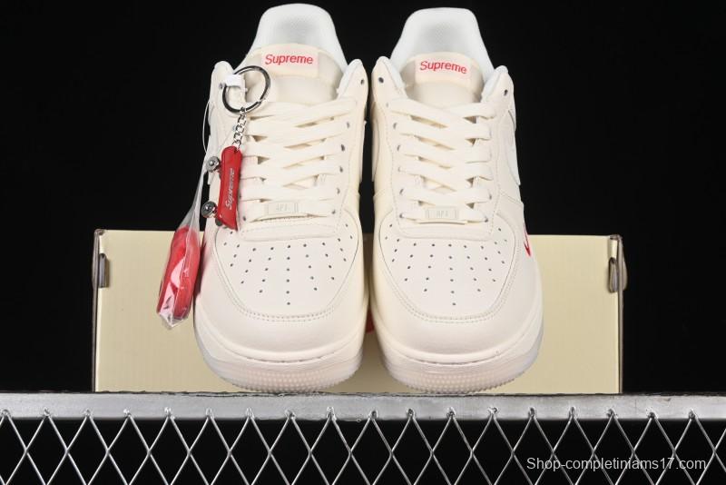 Nike Air Force 1 '07 Low Supreme White Crystal Casual Sneakers - BB7577-214