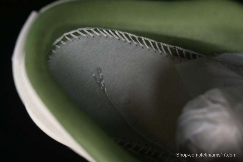 Nike Air Jordan 1 Low OFF-WHITE Collaboration - Retro Basketball Shoes with Beige Green Stitching - CF3688-021