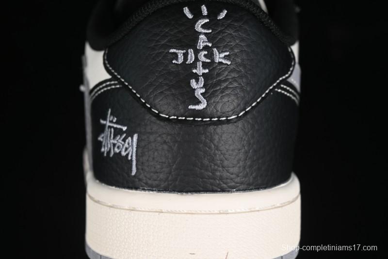 Nike Travis Scott x Fragment Design x Air Jordan 1 Low OG SP AJ1 Lifestyle Sneakers - XZ5168-001