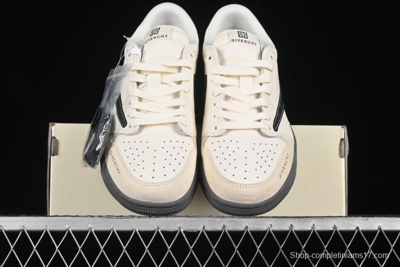 Nike Travis Scott x Fragment Design x Air Jordan 1 Low OG SP AJ1 Low Top Casual Sneakers - CF3688-030