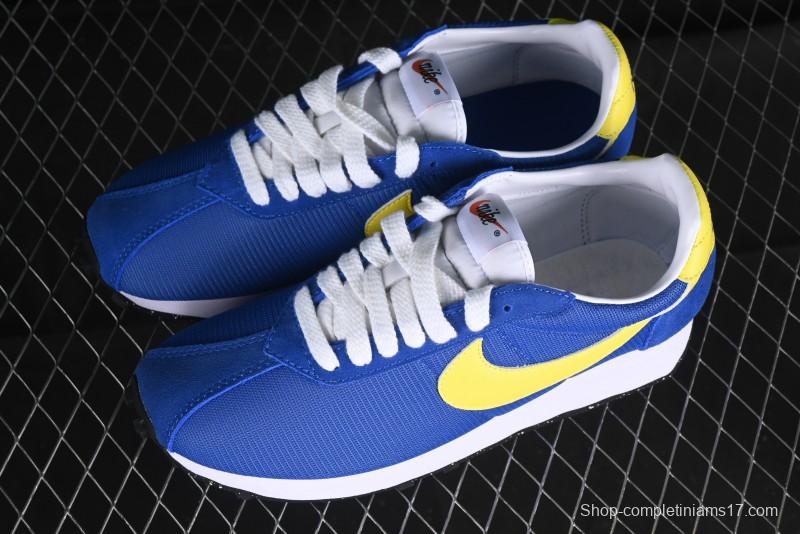 Nike Stussy Roshe Run LD-1000 Comfortable Versatile Non-Slip Durable Waffle Low-Top Casual Running Shoes - FQ9079-400