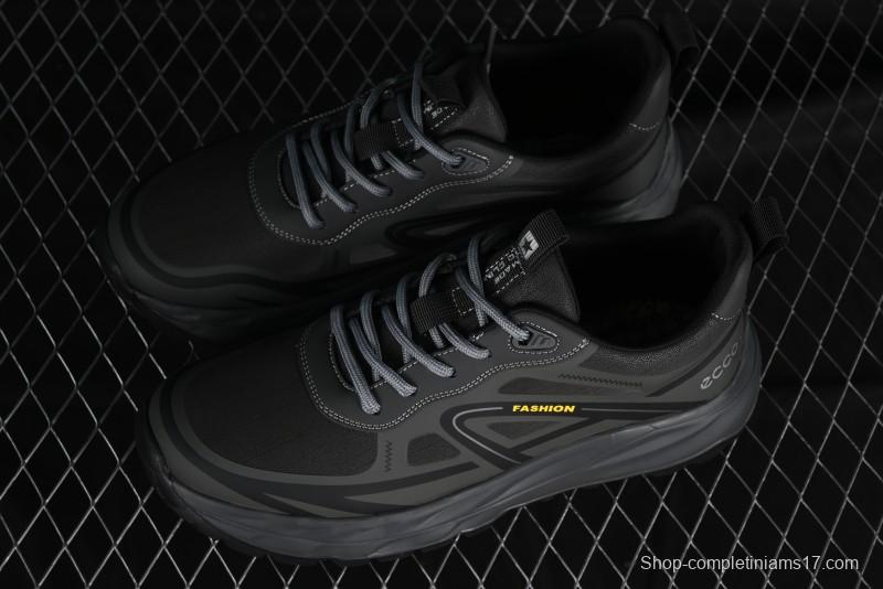 ECCO Drive Series Versatile Durable Running Shoes with Thick Sole and Dad Shoe Design - 63193301002
