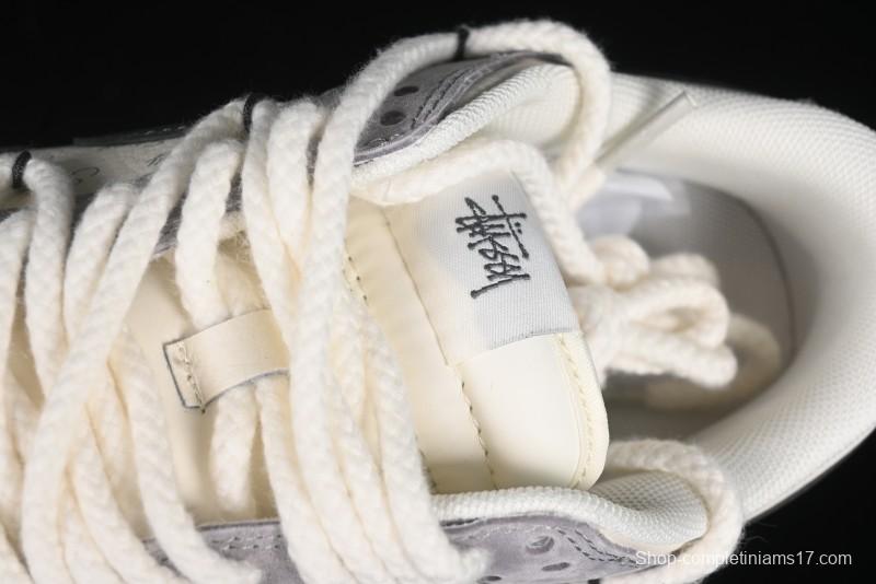 Nike SB Dunk Low Stussy Anniversary Custom Low-Top Casual Skate Shoes - SJ2068-295