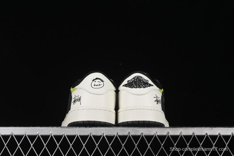 Nike Travis Scott x Fragment Design x Air Jordan 1 Low OG SP AJ1 Retro Sneakers - JH6089-002