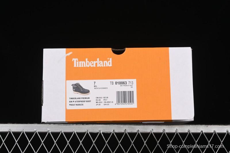 Timberland Classic High Top Yellow Boots TB010063713 Black