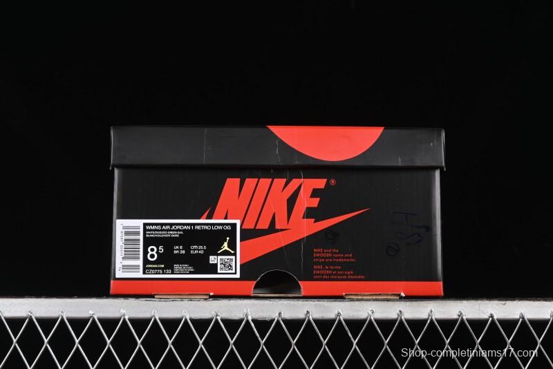 Nike Air Jordan 1 Low OG "Oxidized Green" Basketball Shoes - CZ0775-133