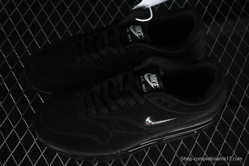 Nike Air Max 1 Retro Running Shoes with Half-Sole Air Cushion - AA0512-001
