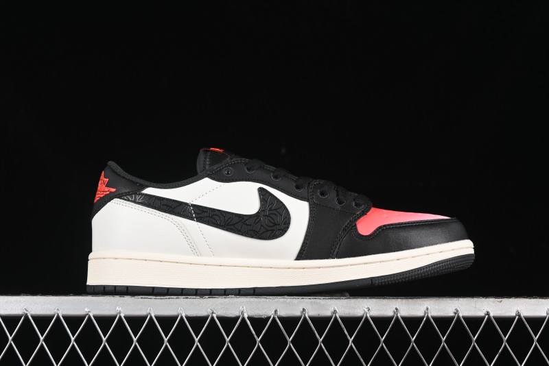 Nike Air Jordan 1 Low AJ1 Gradient China Red Casual Sneakers - HF8828-100