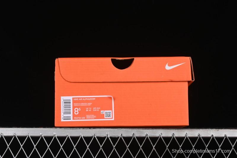 Nike Air Alphazoom Breathable Lightweight Running Shoes with Cushioning - FD2722-100