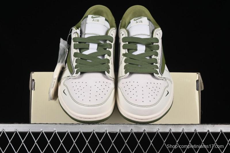 Nike Travis Scott x Fragment Design x Air Jordan 1 Low OG SP AJ1 Supreme Collaboration - XZ2268-002