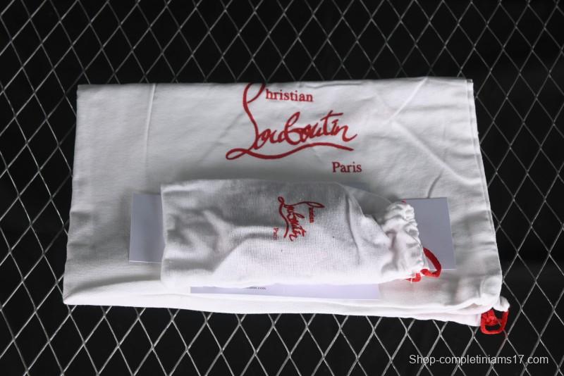 Christian Louboutin Astroloubi Comfortable Fashion Low-Top Sneakers White Red - X.D4