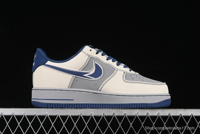 Nike Air Force 1 '07 Low The North Face Collaboration - Blue White Grey - KK1988-016