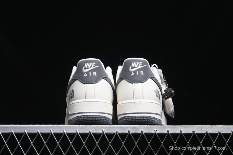 Nike Air Force 1 '07 Low The North Face x COMME des GARÇONS Light Grey Casual Sneakers - DM6688-002