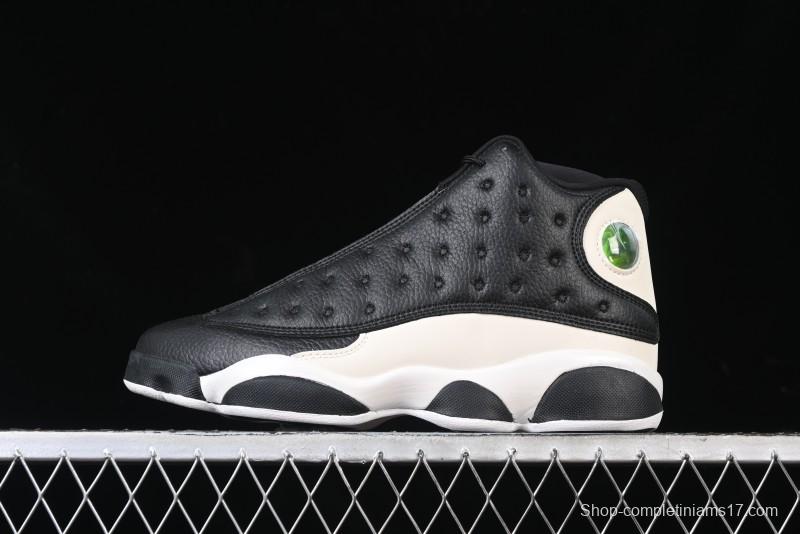 Nike Air Jordan 13 Retro Basketball Shoes with 3D Holographic Cat Eye and Original Carbon Fiber - 414571-061