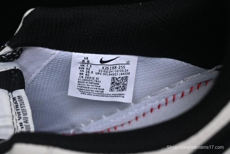 Nike Air Force 1 '07 Low Stussy Collaboration - Beige Black Hook Gum Sole Low-Top Casual Sneakers - XZ6188-255