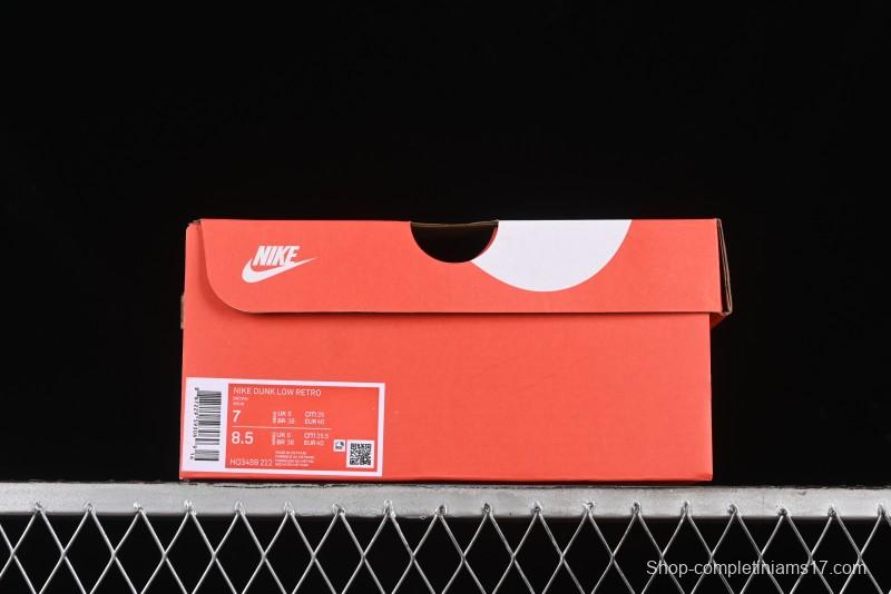 Nike Dunk Low Retro "Love & Peace" Casual Sneakers in Vintage Brown - HQ3459-212