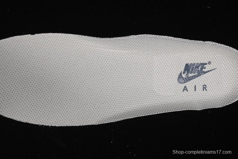 Nike Air Force 1 '07 Low Supreme Casual Sneakers in White-Blue Shadow - KK1988-009