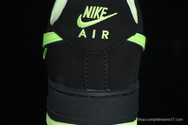 Nike Air Force 1 '07 Low Supreme Collaboration - Night Glow Low-Top Casual Sneakers - DF0188-009