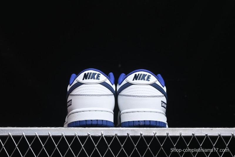 Nike Dunk Low High Street Minimalist Blue Panda Retro Low-Top Casual Sneakers - DD1503-119