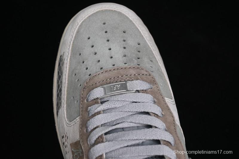 Nike Air Force 1 Low "Green Dragon Crescent Blade" Casual Sneakers - CD1212-555