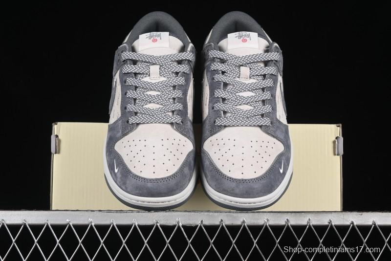 Nike SB Dunk Low Stussy Anniversary Edition Premium Customized Low-Top Casual Sneakers - XX2025-508