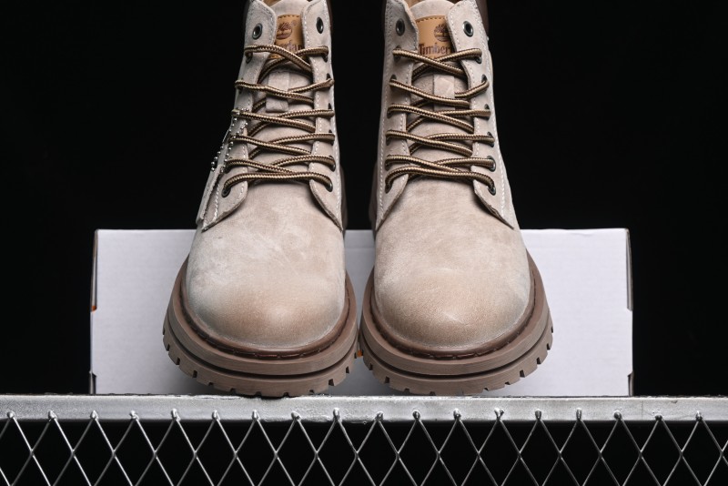 Timberland Classic High Top Outdoor Casual Boots with Premium Suede Leather - A18066TSAND