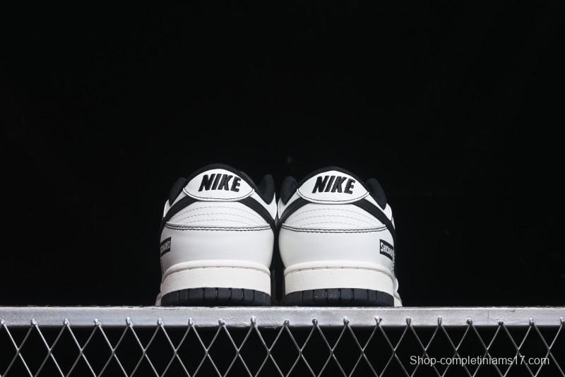 Nike Dunk Low Retro Panda Oxidized Vintage High Street Casual Sneakers - DD1391-100