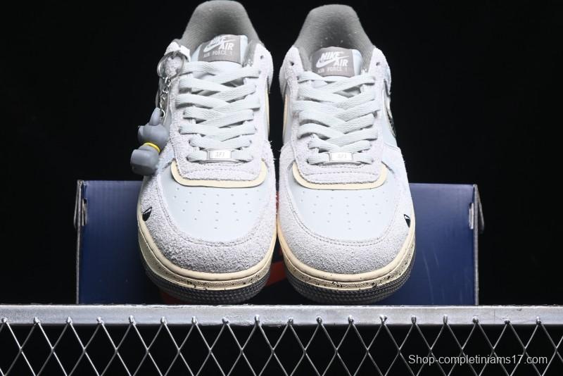 Nike Air Force 1 '07 Low Milk Cookie Custom Low-Top Casual Sneakers for Autumn Winter - KL1210-111