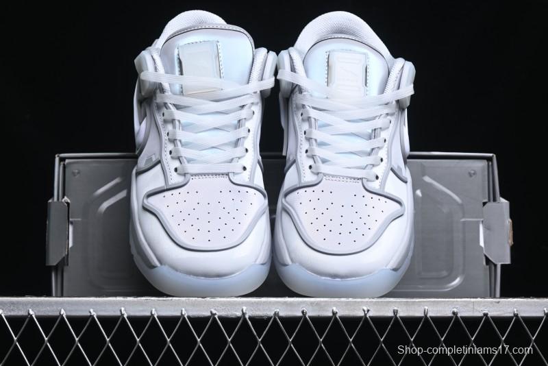 Nike Rtfkt Studios x Nk Dunk Genesis Low OG Ghost Metaverse Series Casual Skate Shoes - HQ3034-001