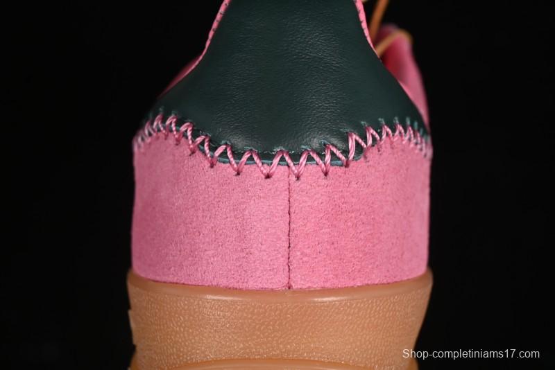 Adidas Originals Gazelle Indoor JI2014 Low-Top Sneakers with Thick Sole for Casual Wear Anti-Slip and Durable - JI2014