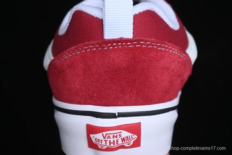 Vans Knu Skool Low-Top Retro Casual Vulcanized Sneakers - VN000D22ZCF