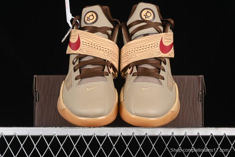 Nike KD 4 Galaxy All Star Basketball Shoes with Zoom Air Cushion and Lightning Traction - FJ4189-200