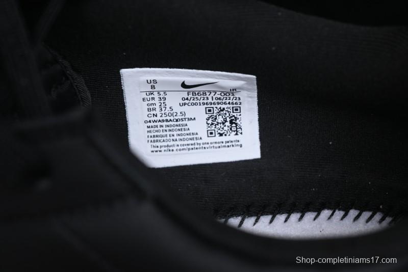 Nike Classic Cortez Leather Retro Running Shoes - FB6877-001