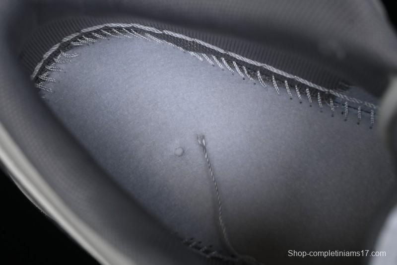 Nike Air Jordan 1 Low Stussy Collaboration - Grey White Dual-Tone Red Tag Retro Basketball Shoes - SJ9950-031