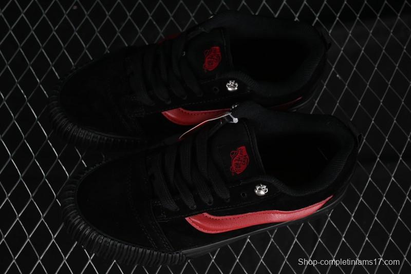 Vans Knu Skool Low Top Retro Casual Vulcanized Slip-On Shoes - VN0009QCSWE