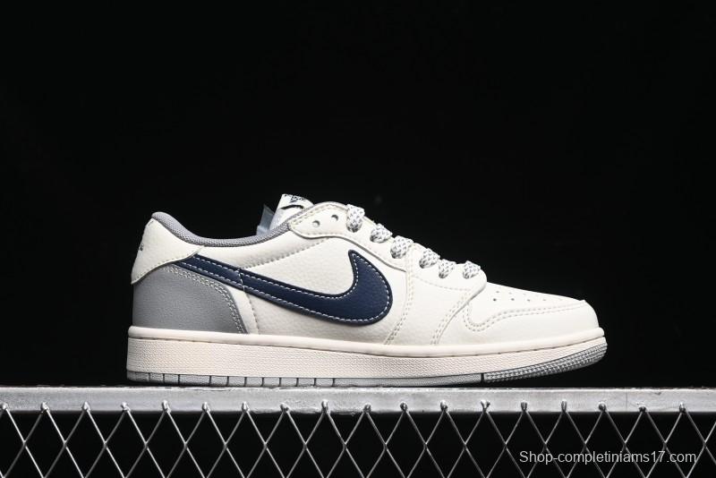 Nike Travis Scott x Fragment Design x Air Jordan 1 Low OG SP AJ1 Low Top Casual Sneakers - XS3086-002