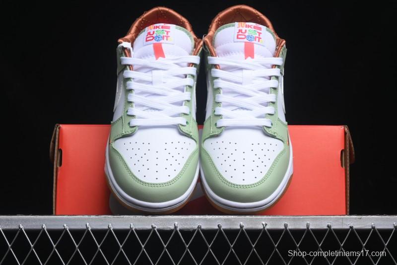 Nike Dunk Low Year of the Snake Themed Low-Top Casual Sneakers - HV6001-101