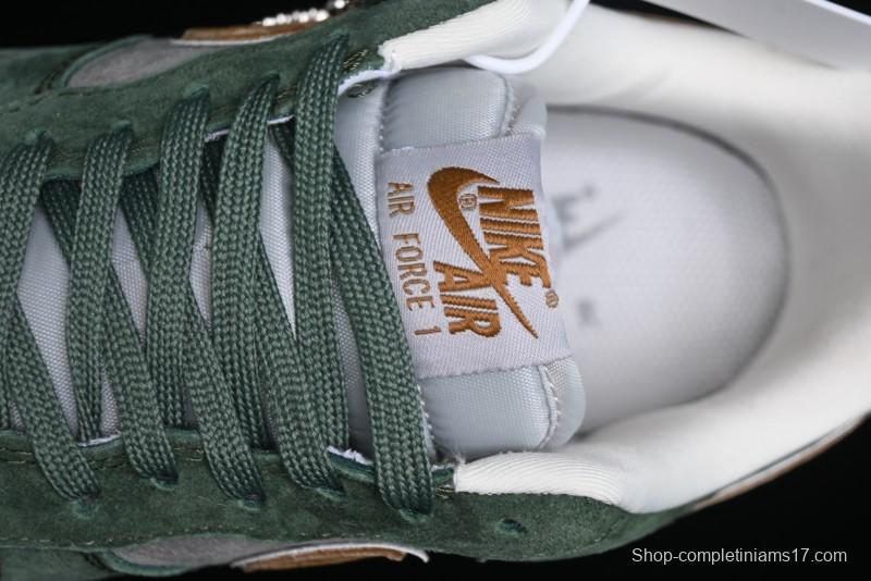 Nike Air Force 1 '07 Low UN Collaboration - Moss Green Low-Top Casual Sneakers - KK1988-022