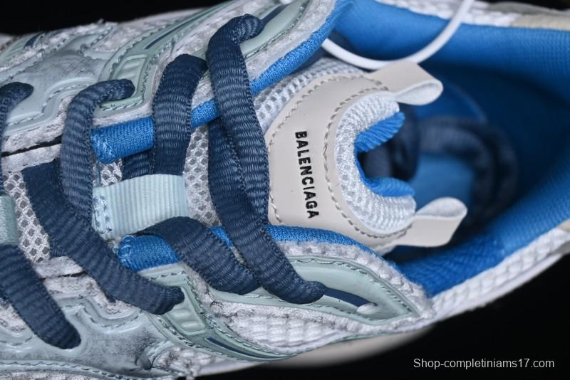 Balenciaga Runner Kith Four Color Retro Casual Sneakers - W3RXP9402