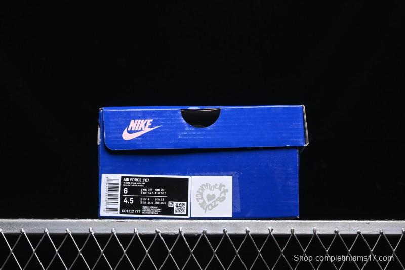 Nike Air Force 1 '07 Low Peach Trees Christmas Eve Limited Custom Casual Sneakers - CD1212-777