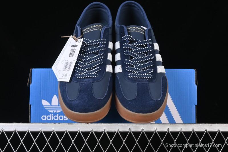 Adidas Clot x Originals Gazelle Indoor Retro Casual Slip-Resistant Wear-Resistant Low-Top Sneakers - IH3725