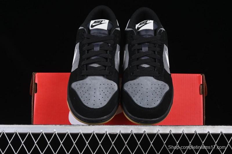 Nike Dunk Low Casual Sneakers in Black-Grey Colorway - HQ1931-001