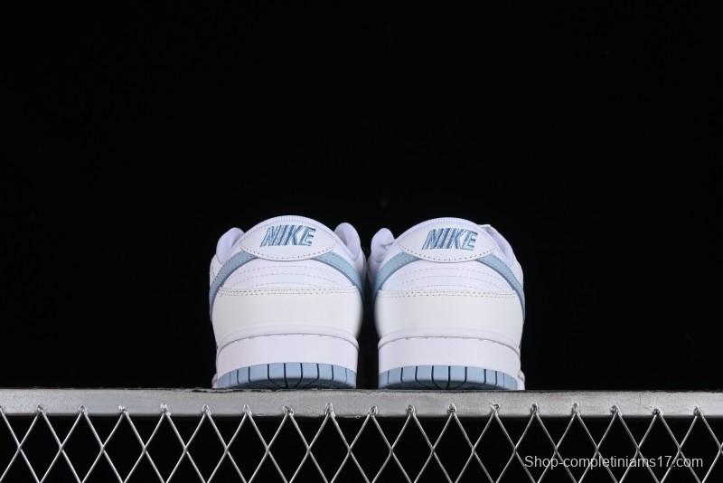 Nike SB Dunk Low Light Blue White Skateboarding Shoes - DV0831-109