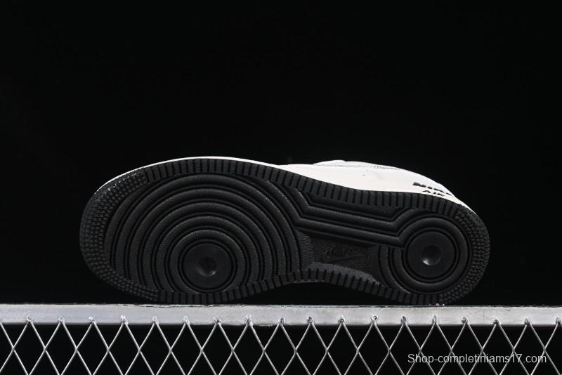 Nike Air Force 1 '07 Low Casual Sneakers with Multi-Swoosh Design - HH7518-046