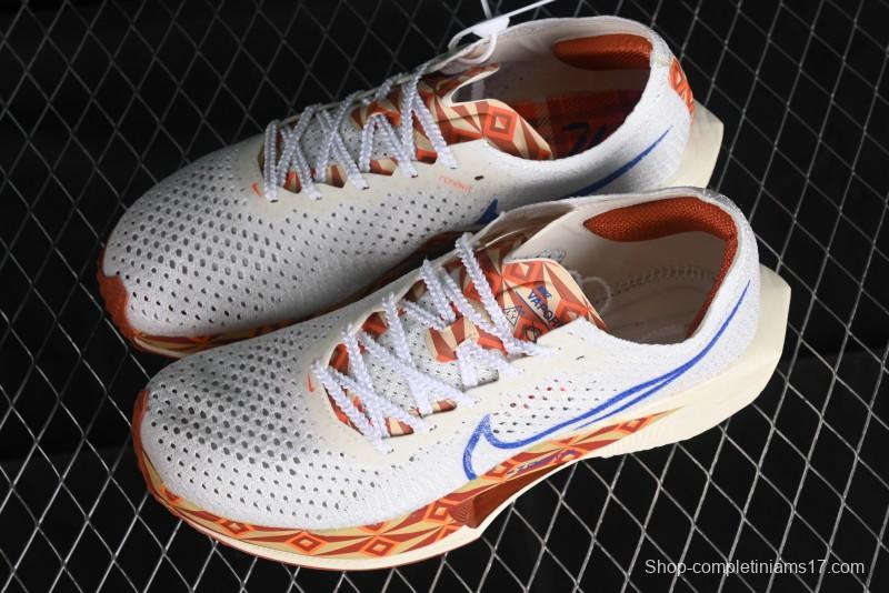 Nike ZoomX Vaporfly NEXT% 3 Marathon Series Lightweight Cushioned Running Shoes with Double-Layered ZoomX Foam - FQ7676-100