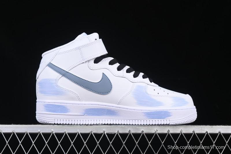 Nike Air Force 1 '07 Mid Custom Paint Anime Theme Casual Sneakers - ZH0316-056